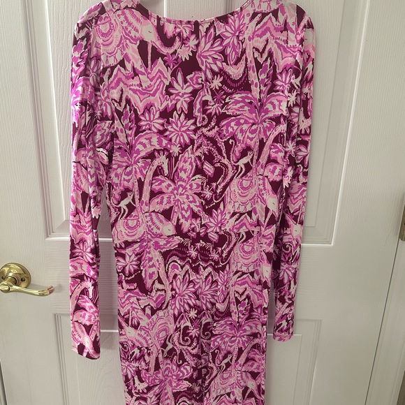 Lilly Pulitzer Long-Sleeve Twist Dress - Picture 4 of 5